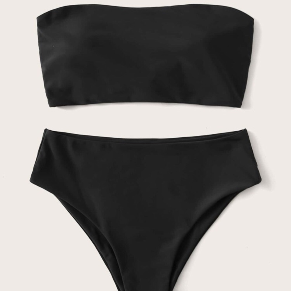 Black 2 piece bikini